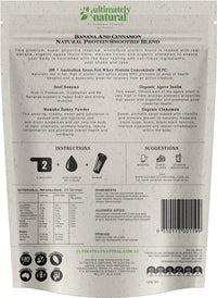Real Banana & Cinnamon | Natural Whey Protein Powder - Ultimately Natural