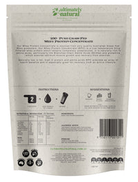100% Pure Natural Whey | Protein Concentrate (WPC) Powder - Ultimately Natural