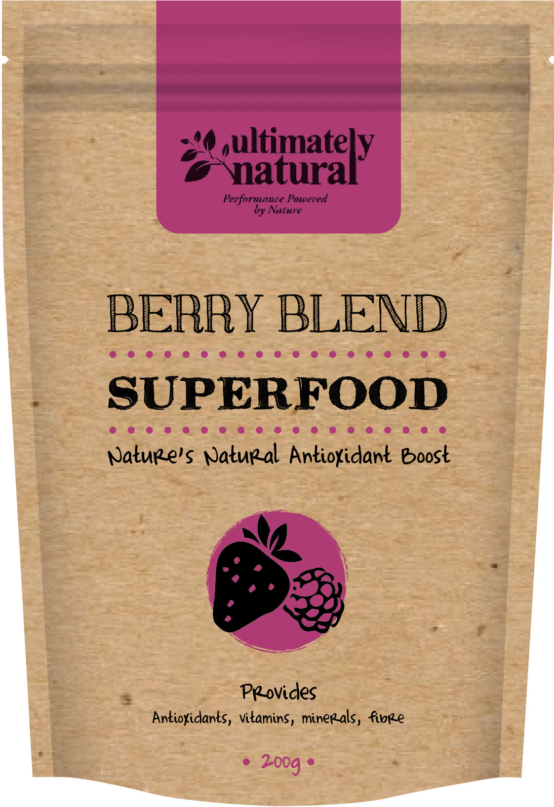 Super Berries Blend Superfood Ultimately Natural