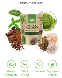 Choc Supergreens | Natural Vegan Protein Powder - Ultimately Natural